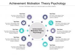 Achievement motivation theory psychology ppt powerpoint presentation styles rules cpb