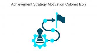 Achievement Strategy Motivation Colored Icon In Powerpoint Pptx Png And Editable Eps Format