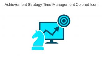 Achievement Strategy Time Management Colored Icon In Powerpoint Pptx Png And Editable Eps Format