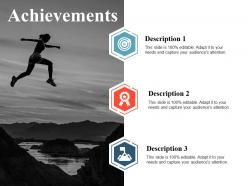 Achievements ppt model