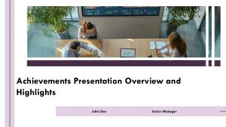 Achievements Presentation PPT Template AT