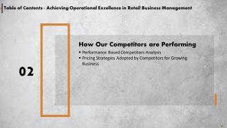 Achieving Operational Excellence In Retail Business Management Powerpoint Presentation Slides