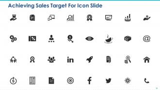 Achieving Sales Target Powerpoint Presentation Slides
