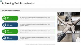 Achieving Self Actualization In Powerpoint And Google Slides Cpb