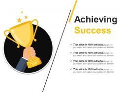 Achieving success powerpoint slide backgrounds
