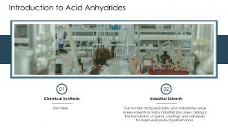Acid Anhydrides PPT Structure ACP Professionally Template