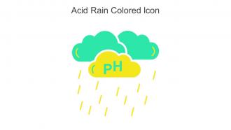 Acid Rain Colored Icon In Powerpoint Pptx Png And Editable Eps Format
