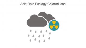 Acid Rain Ecology Colored Icon In Powerpoint Pptx Png And Editable Eps Format