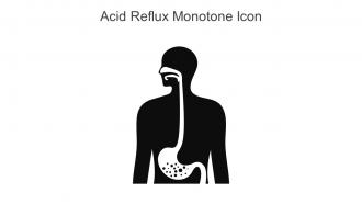 Acid Reflux Monotone Icon In Powerpoint Pptx Png And Editable Eps Format