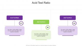 Acid Test Ratio In Powerpoint And Google Slides Cpb
