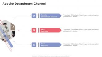 Acquire Downstream Channel In Powerpoint And Google Slides Cpb