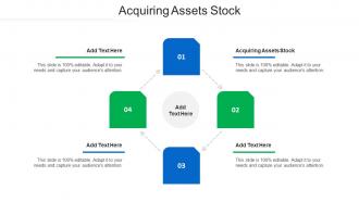 Acquiring Assets Stock Ppt Powerpoint Presentation Portfolio Template Cpb
