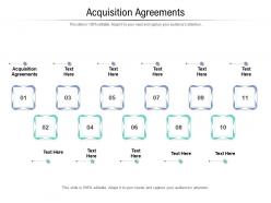 Acquisition agreements ppt powerpoint presentation styles show cpb
