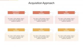 Acquisition Approach In Powerpoint And Google Slides Cpb