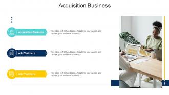 Acquisition Business In Powerpoint And Google Slides Cpb