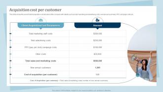 Acquisition Cost Per Customer Promotion And Awareness Strategies