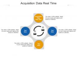 Acquisition data real time ppt powerpoint presentation slides tips cpb