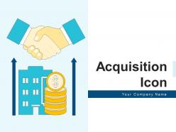 Acquisition Icon Business Development Relationship Financial Horizontal Expansion