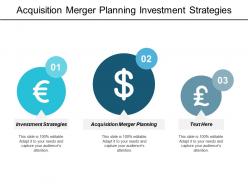 Acquisition merger planning investment strategies future supply chain management cpb