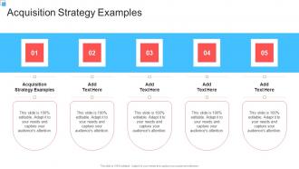 Acquisition Strategy Examples In Powerpoint And Google Slides Cpb