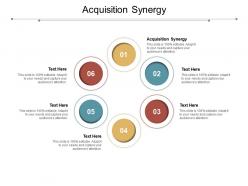 Acquisition synergy ppt powerpoint presentation show gridlines cpb