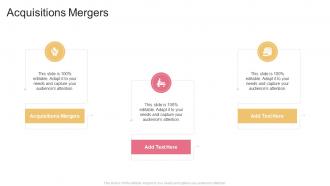 Acquisitions Mergers In Powerpoint And Google Slides Cpb