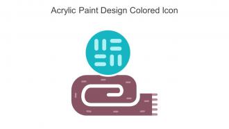 Acrylic Paint Design Colored Icon In Powerpoint Pptx Png And Editable Eps Format