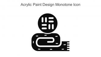 Acrylic Paint Design Monotone Icon In Powerpoint Pptx Png And Editable Eps Format