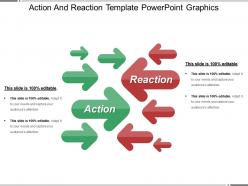 Action and reaction template powerpoint graphics