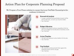 Action plan for corporate planning proposal ppt powerpoint sample