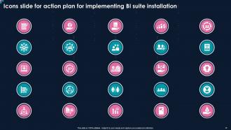 Action Plan For Implementing BI Suite Installation Powerpoint Presentation Slides Researched Adaptable