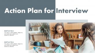 Action Plan For Interview