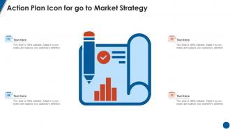 Action Plan Icon For Go To Market Strategy