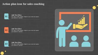 Action Plan Icon For Sales Coaching
