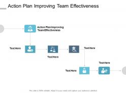 Action plan improving team effectiveness ppt powerpoint presentation layouts cpb