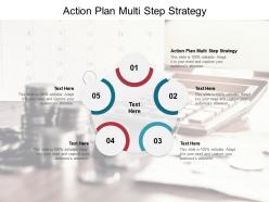 Action plan multi step strategy ppt powerpoint presentation styles maker cpb