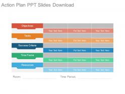 Action plan ppt slides download
