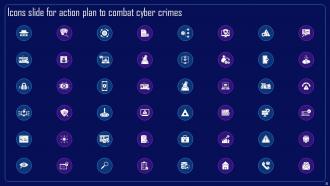 Action Plan To Combat Cyber Crimes Powerpoint Presentation Slides Unique Content Ready
