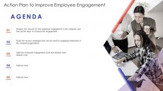 Action Plan To Improve Employee Engagement Agenda