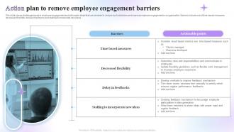Action Plan To Remove Employee Engagement Barriers