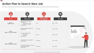 Action Plan To Search New Job