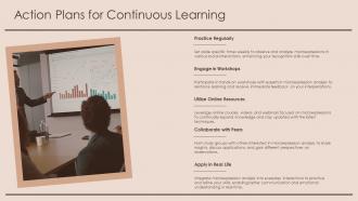 Action Plans For Continuous Learning Microexpressions Analysis Ppt Example ST AI SS