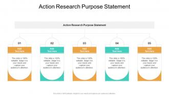 Action Research Purpose Statement In Powerpoint And Google Slides Cpb