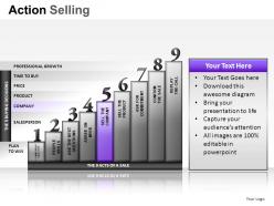 Action selling powerpoint presentation slides