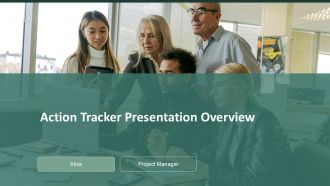 Action Tracker Presentation Overview PPT Slides ACP