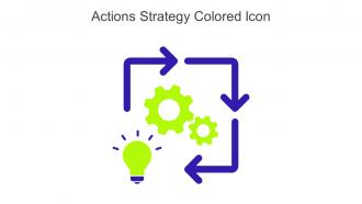 Actions Strategy Colored Icon In Powerpoint Pptx Png And Editable Eps Format