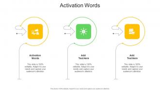 Activation Words In Powerpoint And Google Slides Cpb