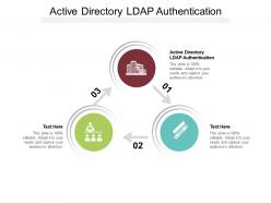Active directory ldap authentication ppt powerpoint presentation portfolio designs cpb