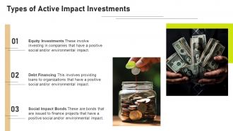 Active Impact Investments Powerpoint Presentation And Google Slides ICP Impressive Professional