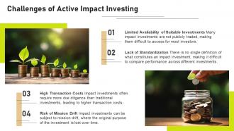 Active Impact Investments Powerpoint Presentation And Google Slides ICP Appealing Professional